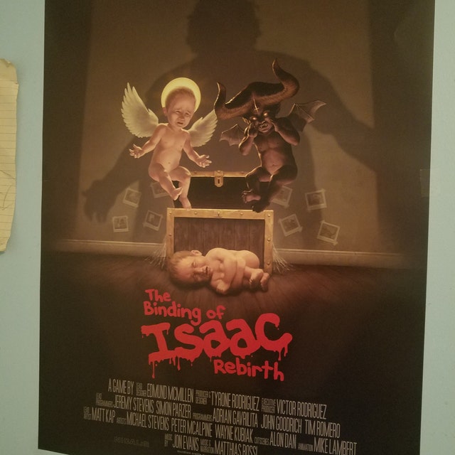 Binding of Isaac Rebirth Poster - Etsy