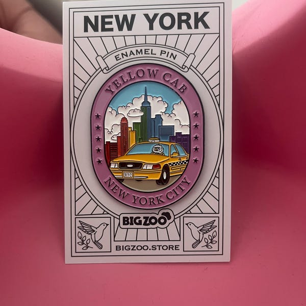 New York City Map Enamel Pins - New York Travel Pin, New York Gift, New ...