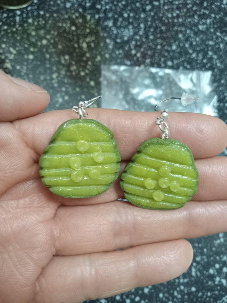 Pickle Earrings