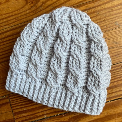 Crochet Hat PATTERN Favorite Cable Hat sizes Baby to Adult - Etsy