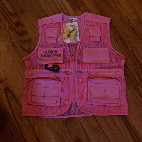 Jr Ranger Vest - Pink Grand Canyon - Etsy
