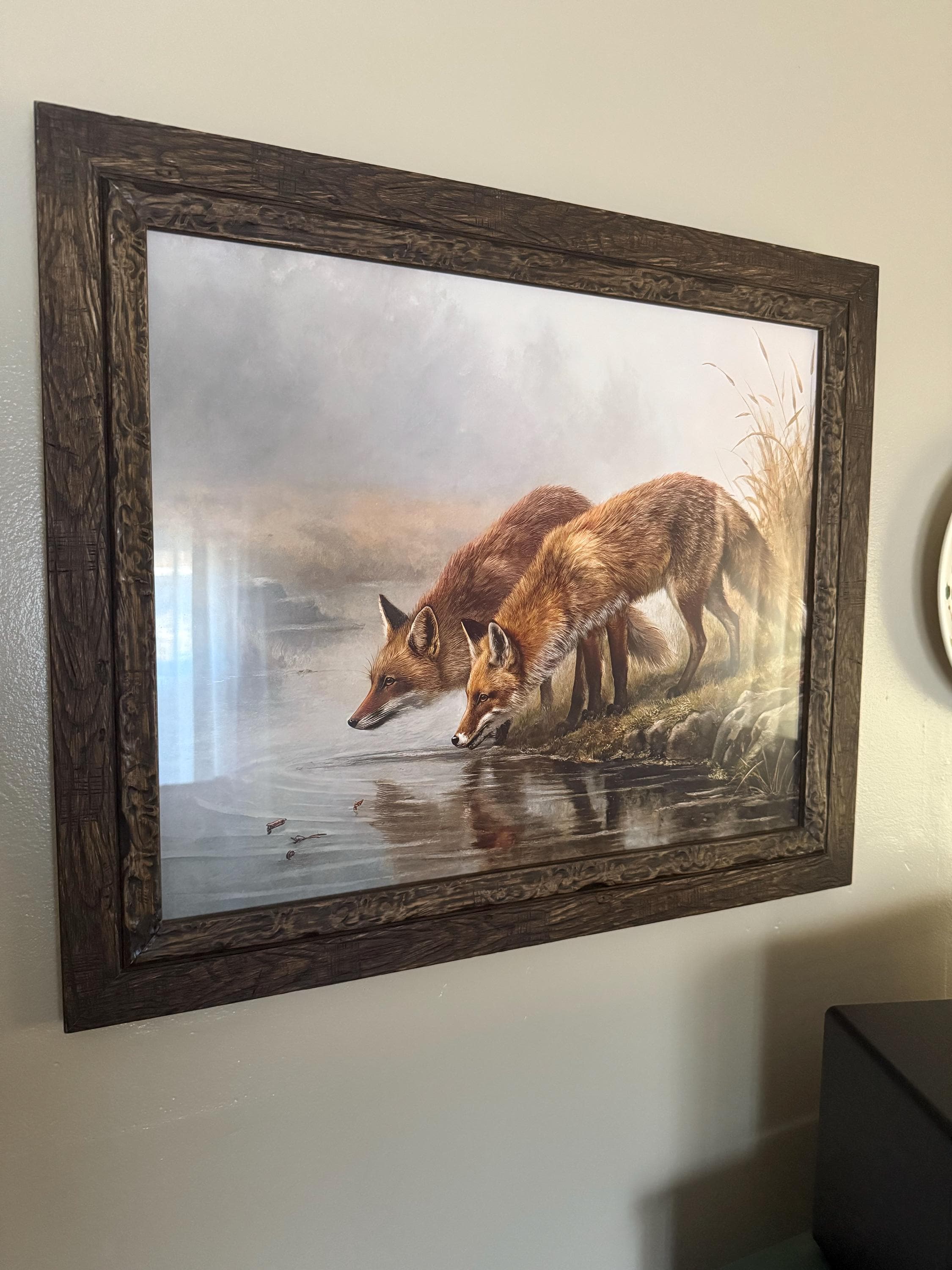 Customer photo of a West & Wild framed print in their home