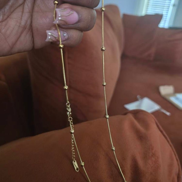Gold Filled Water Safe Chain main image 1