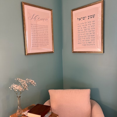 Printable Shabbat Prayer Cards, Friday Night Jewish Prayer, Blessing for Candles, Wine, Bread ...
