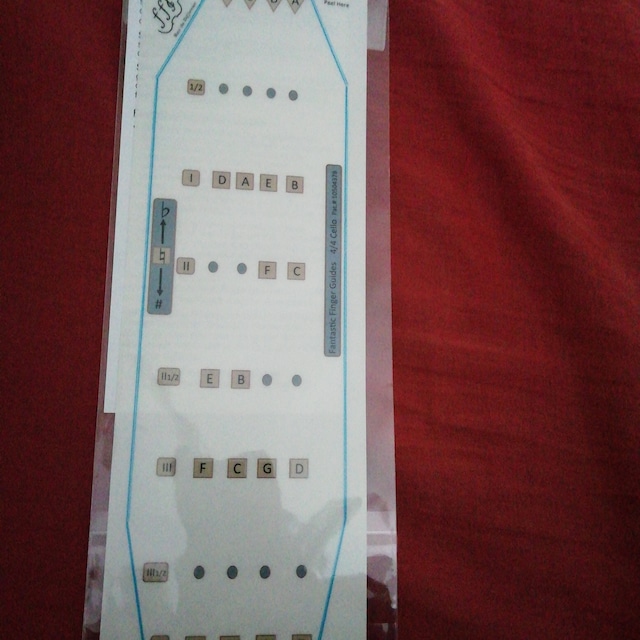 Kleurgecodeerde Cello/Altviool Fretboard Note Chart, Leer Cello/Altviool en Muziek Theorie spelen, Geschikt voor alle niveaus, Made in USA