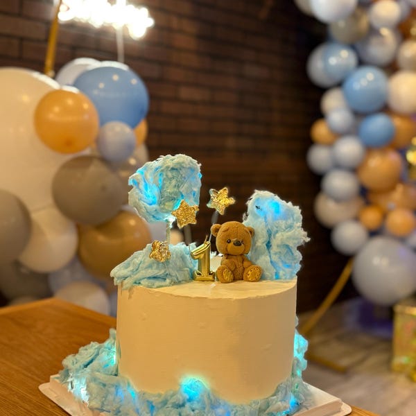 Cake Topper (Christening) – Barleyboy Creative