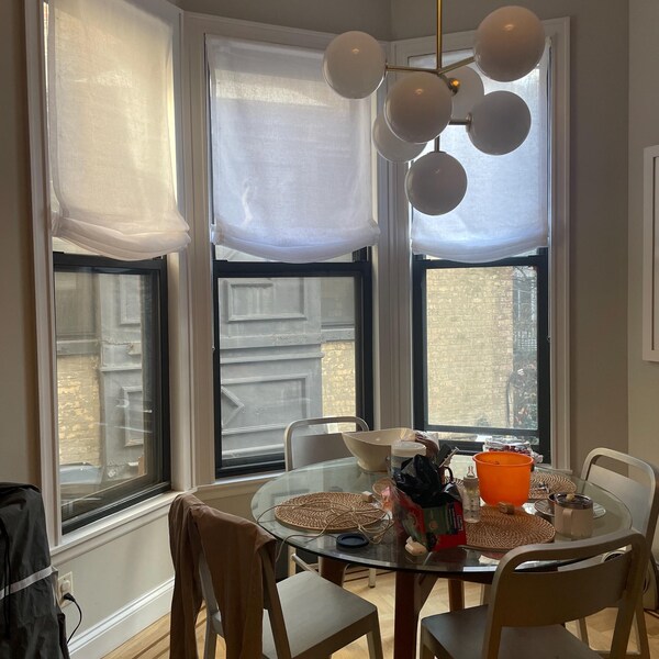 Custom Pelmet, Custom Box Valance, Fabric Millennium, Geometric Pattern ...