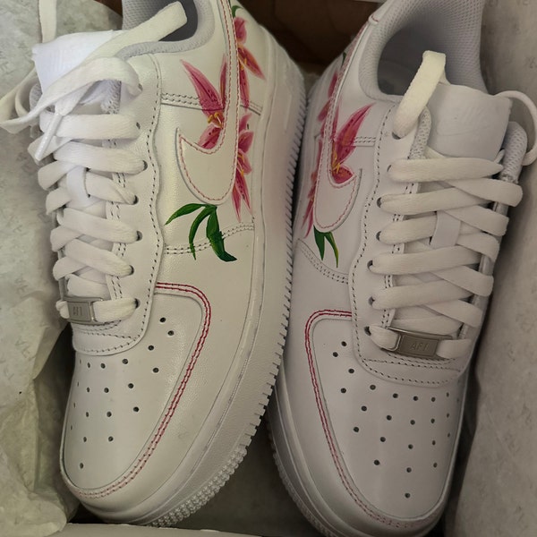 custom air force 1 sunflower