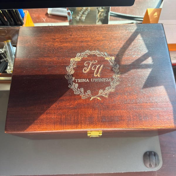 Personalized Large Wood Keepsake Box: Engraved Wedding Memory Box - Etsy
