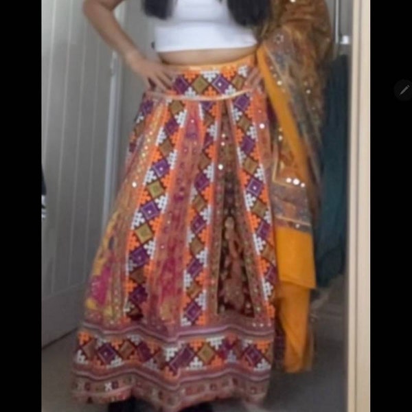 Tapti Cotton Skirt Dupatta Set