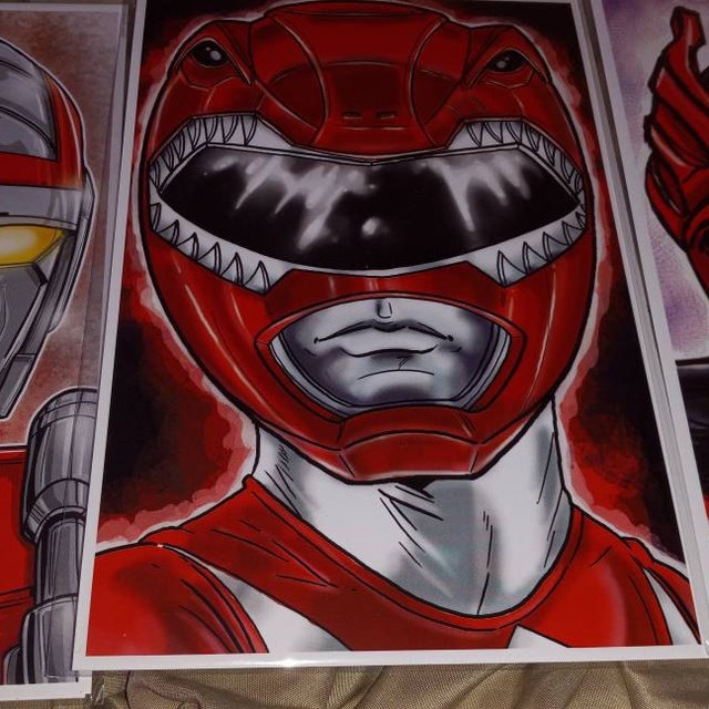 How to Draw Red Ranger  Power Rangers  YouTube