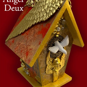 Angel Wings/ Raw Brass Stamping/ XL Detailed Design (3.5" x 1.5")