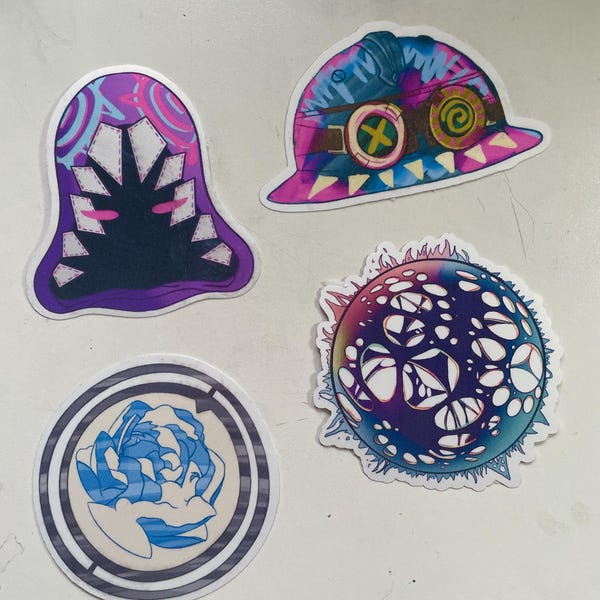 Marvel Rivals Icon Stickers | Duelist | Strategist | Vanguards | Glossy ...