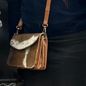 Nittanovaca Highland - Bolso Bandolera De Piel Para Mujer