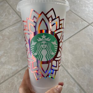 Download Sunflower Butterfly Starbucks Cold Cup SVG Files Cricut ...