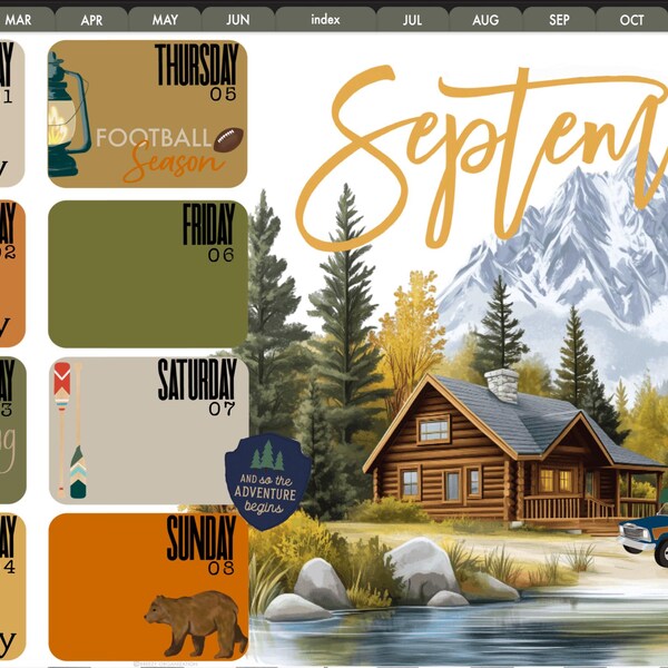 Fall Digital Sticker Pack for Goodnotes and PNG Files | Fall Digital ...