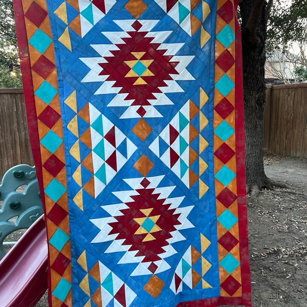 Quilt Pattern - Navajo Indian / Native American/southwest Inspired ...