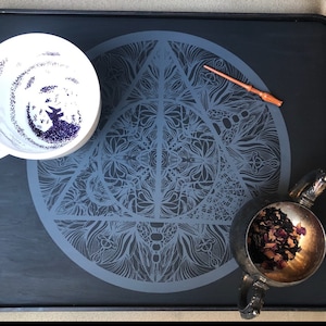 harry potter deathly hallows inspired adult coloring