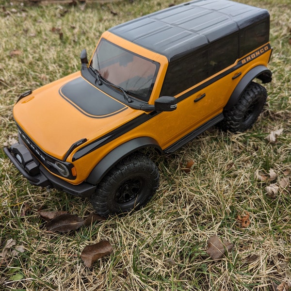 1/10 TRX-4 Bronco 2021 Compatible RC Crawler Custom Side / Hood ...