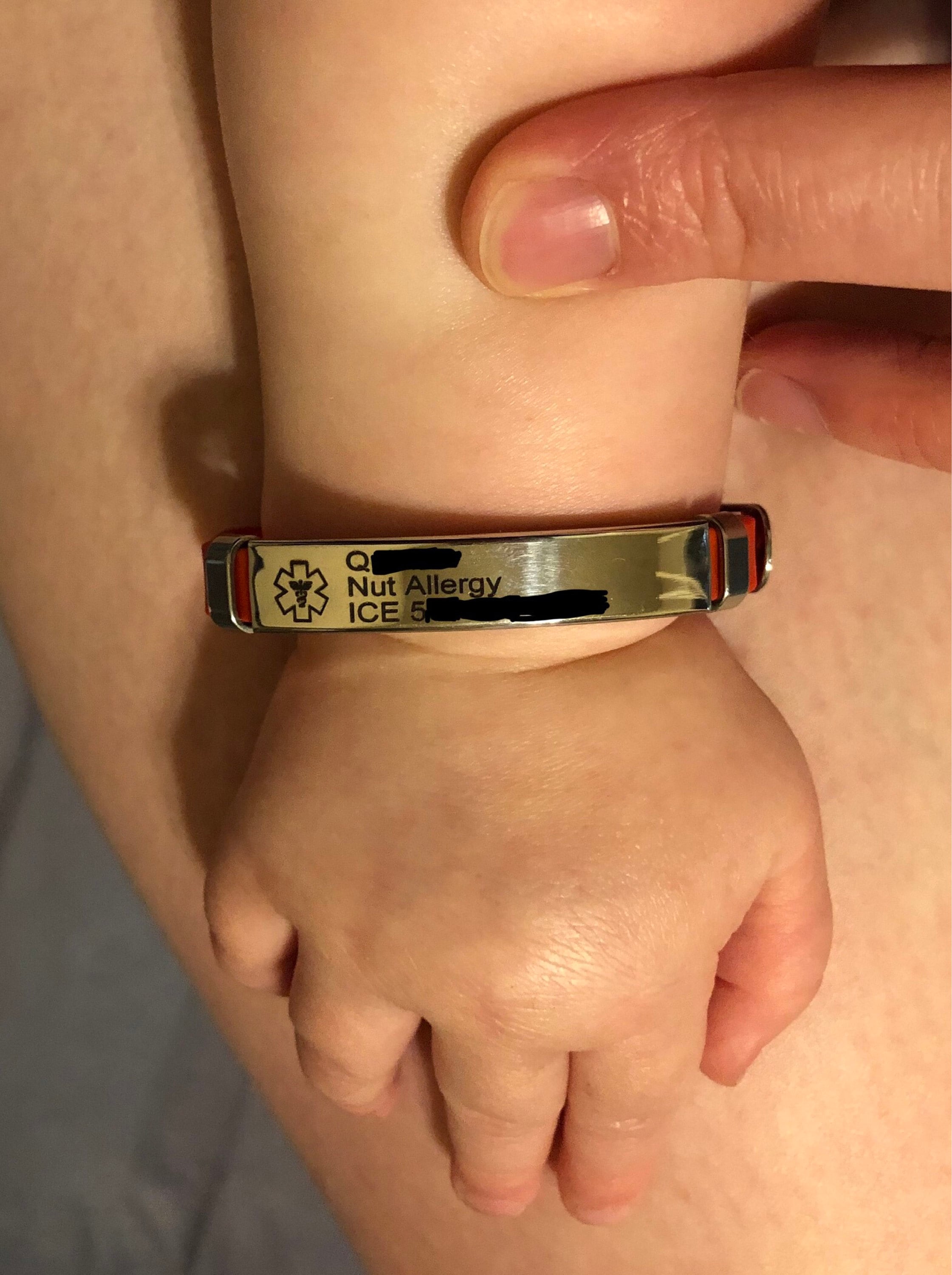 Kids emergency bracelet, personalized medical alert bracelet for kids, allergy bracelet, diabetic, autism & kids medical ID bracelet