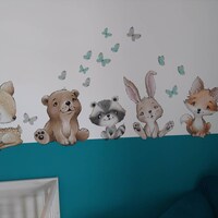 Lichi Wandtattoo Bär – Abnehmbarer Aufkleber Für Die Wand, 60x90 Cm