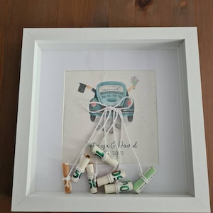 Glückwunschkarte zur Hochzeit VW Käfer Klappkarte mit Umschlag Etsy.de