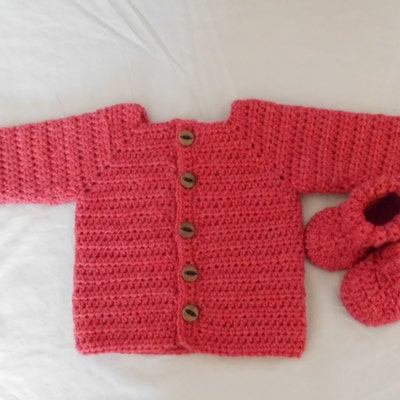 Cozy Baby Cardigan Crochet Pattern Preemie 4-6 Lb Newborn - Etsy