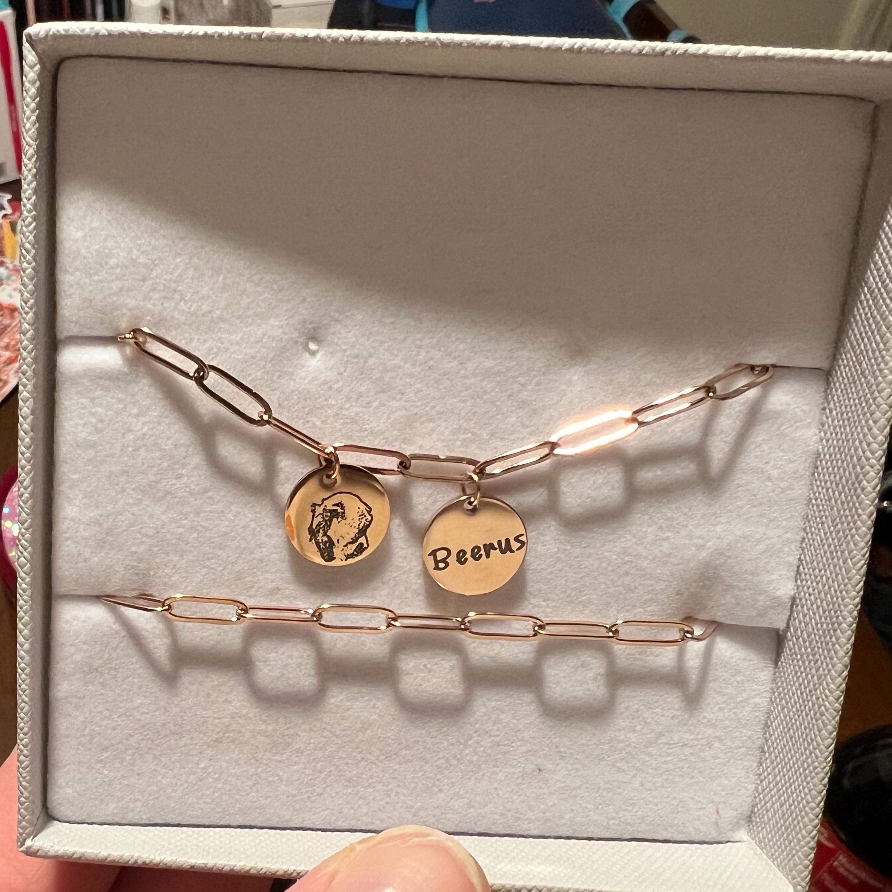 Pet Memorial Gifts Pet Lover Gifts Mother&#39;s Day Gift for Her Dog Necklace Personalized Jewelry for Kids Cat Mom Dog Pet