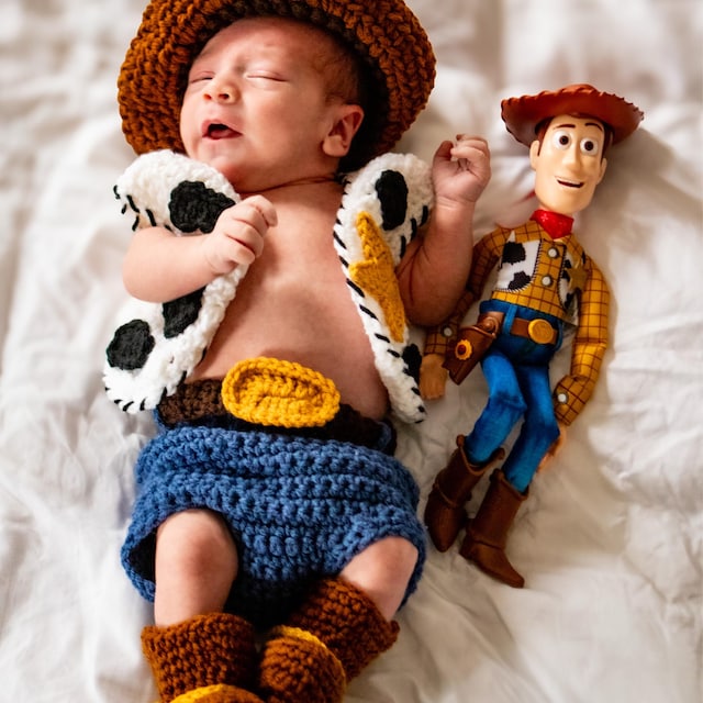 Disguise Baby Boys' Woody Deluxe Infant Costume Amazon Toy Story