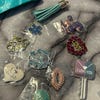 35-Piece Mixed Charms & Pendants Lot – Bulk DIY Jewelry Making Kit With Connectors