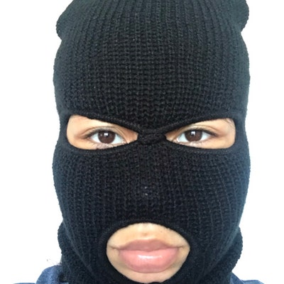 Academyfits Three Hole and One Hole Knit Ski Mask Long Beanie - Etsy