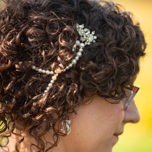 Bridal Headband Simple Pearl Headband Wedding Hair Headband | Etsy