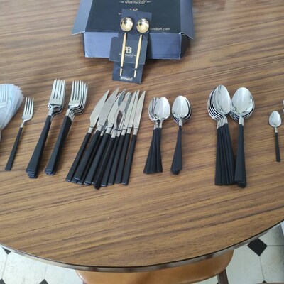 Gold Plated Cutlery 12 Asstd main image 1