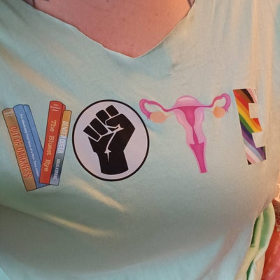 Vote Shirt, Banned Books Shirt, Reproductive Rights Tee, BLM Shirts