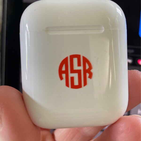 Mini Monogram Decals, 1/2