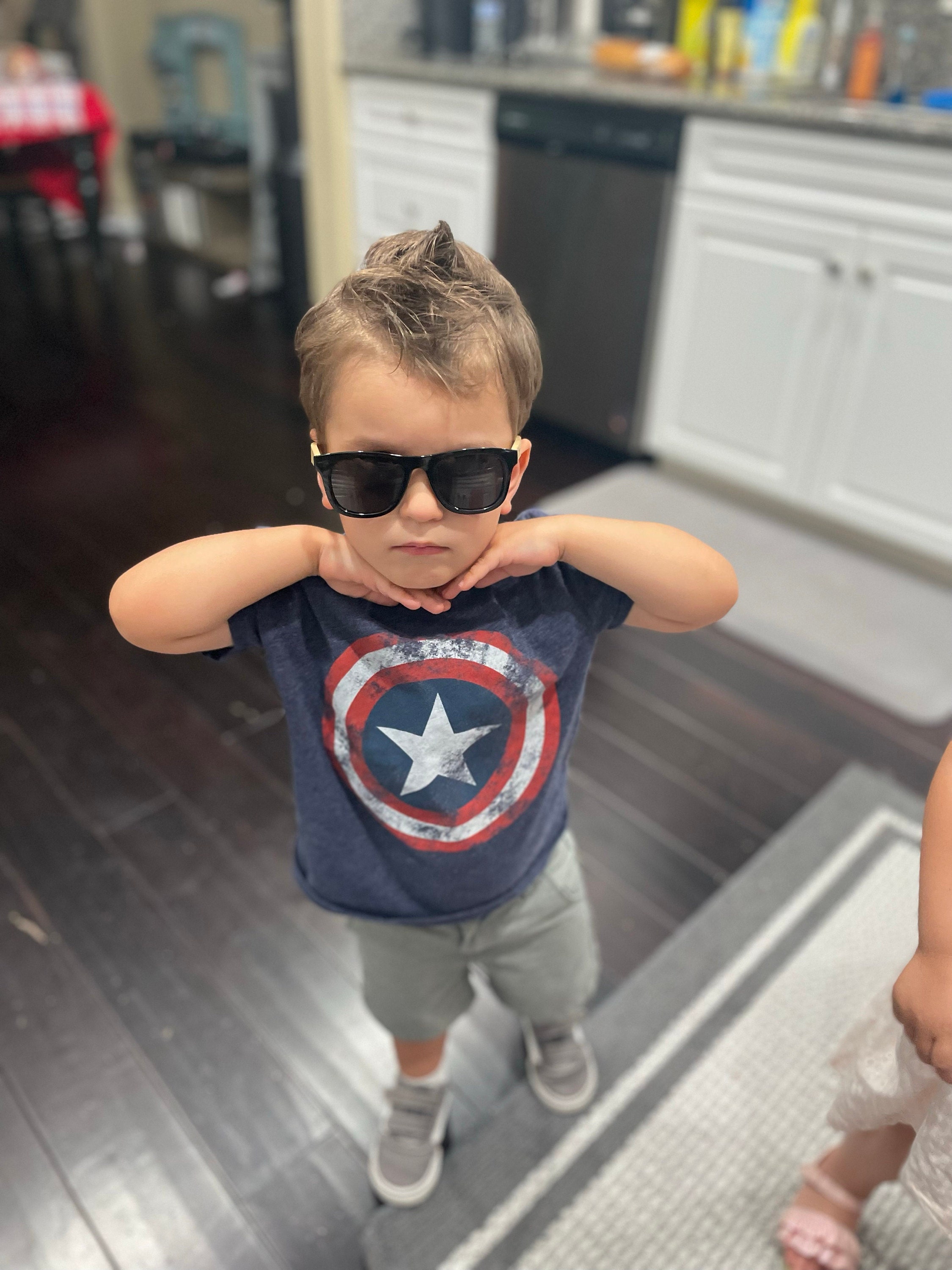 Personalized Ring Bearer Sunglasses with Badge, Kids Flower Girl Sunglasses, Junior Groomsman Gift, Page Boy Sunglasses, Ring Bearer Gift