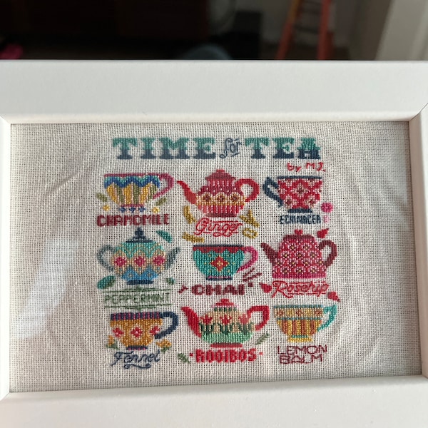 Time for Tea - Cross Stitch Pattern (digital Format - PDF) - Etsy