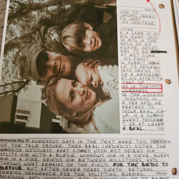 John Winchester Journal Pages 