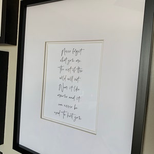 The Beatles Let It Be Printable Wall Art. Song Lyrics. Home Decor ...