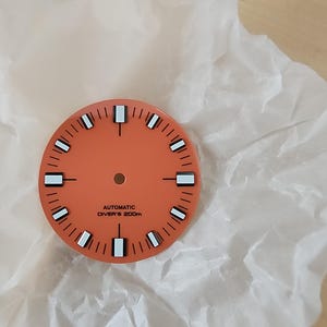 31.8MM transparent skeleton dial conversion watch accessories star dial for NH70 movement