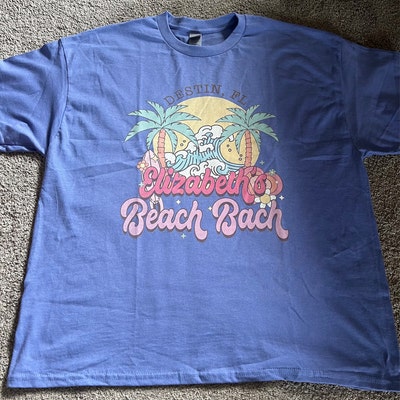 Bachelorette Party Shirt Beach Bach Shirt Custom Bride - Etsy