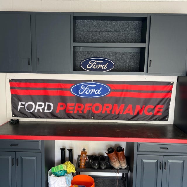 Bandiera Stendardo Ford Performance Racing - Per Man Cave, Garage, Drapeau