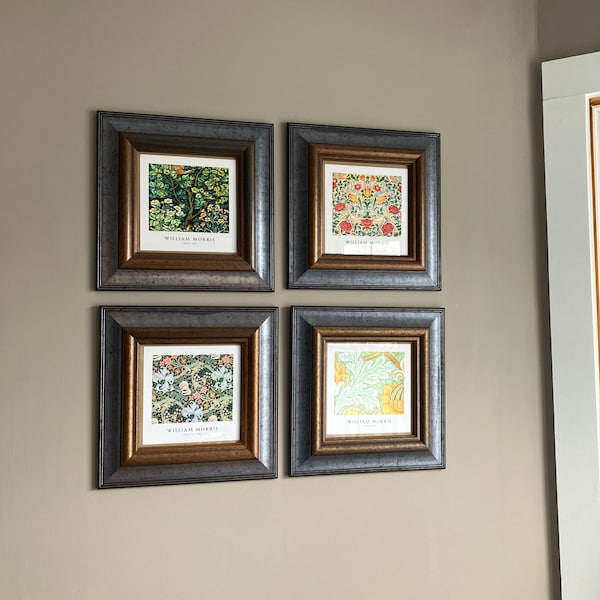 Set of 6 William Morris Prints, Art Nouveau Decor, Botanical Print ...