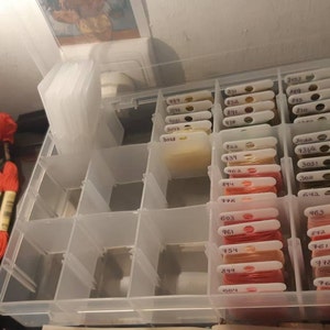 A Jones For Organizing  Embroidery floss storage and organization - A  Jones For Organizing