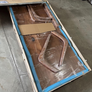 Walnut Wood Dining Table Handcrafted Rustic Solid Wood Modern Kitchen & Dining Room Furniture Durable Design