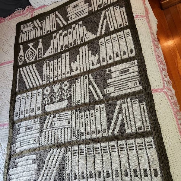 Mosaic Bookcase Extended - Etsy