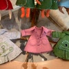Fox Coat PDF Pattern, Felt Coat Pattern, Miniature Clothing, Doll Coat ...