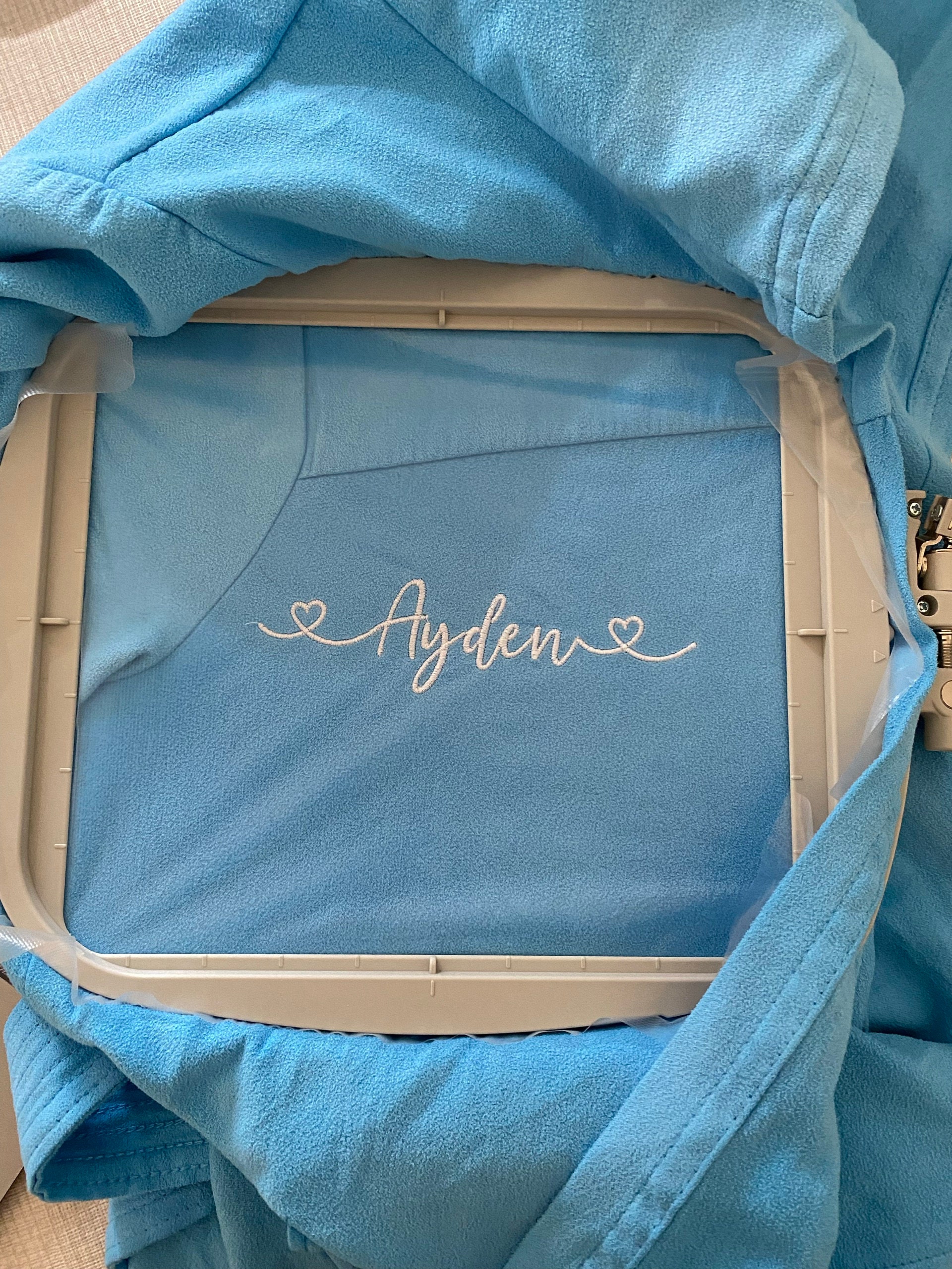 Customer photo for 10 Embroidery fonts bundle
