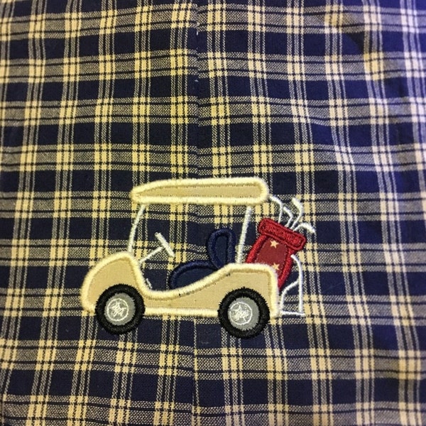 Applique Tilly Dress - Golf Cart main image 0