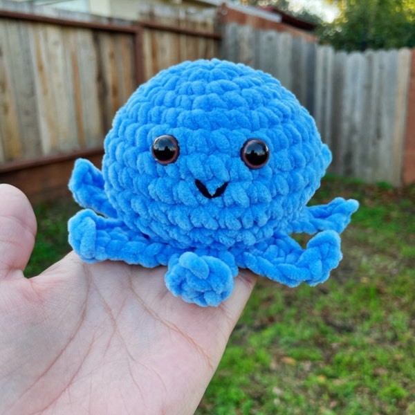 CROCHET PATTERN: Octopus Amigurumi Sea Creature, Downloadable Beginner ...